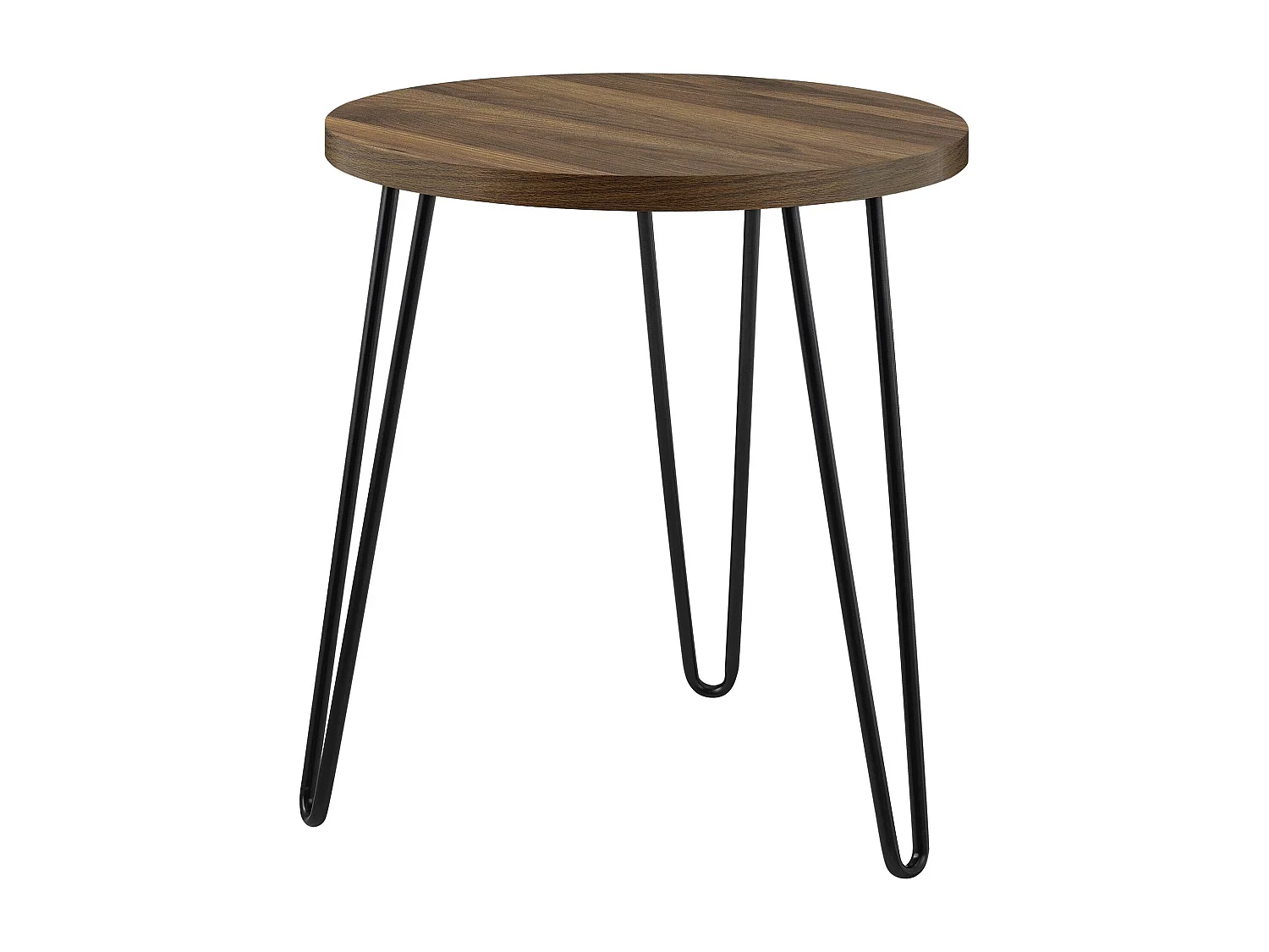 Owen | Table d'appoint carrée en couleur noyer