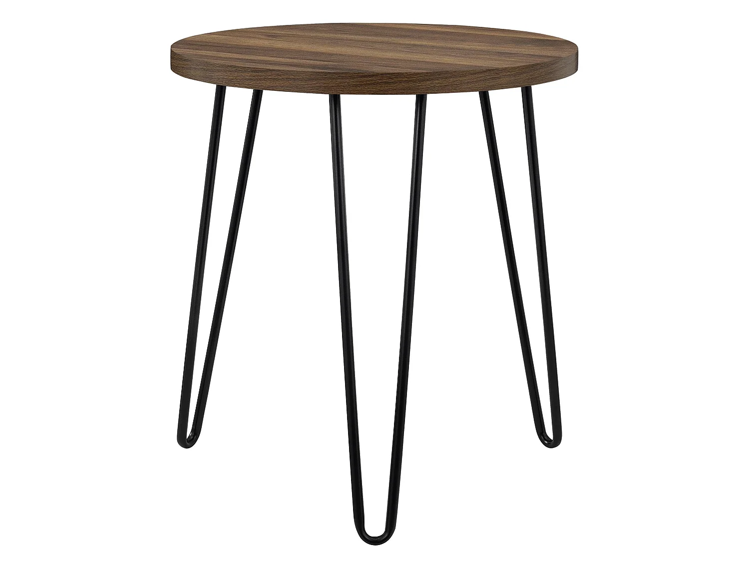 Owen | Table d'appoint carrée en couleur noyer