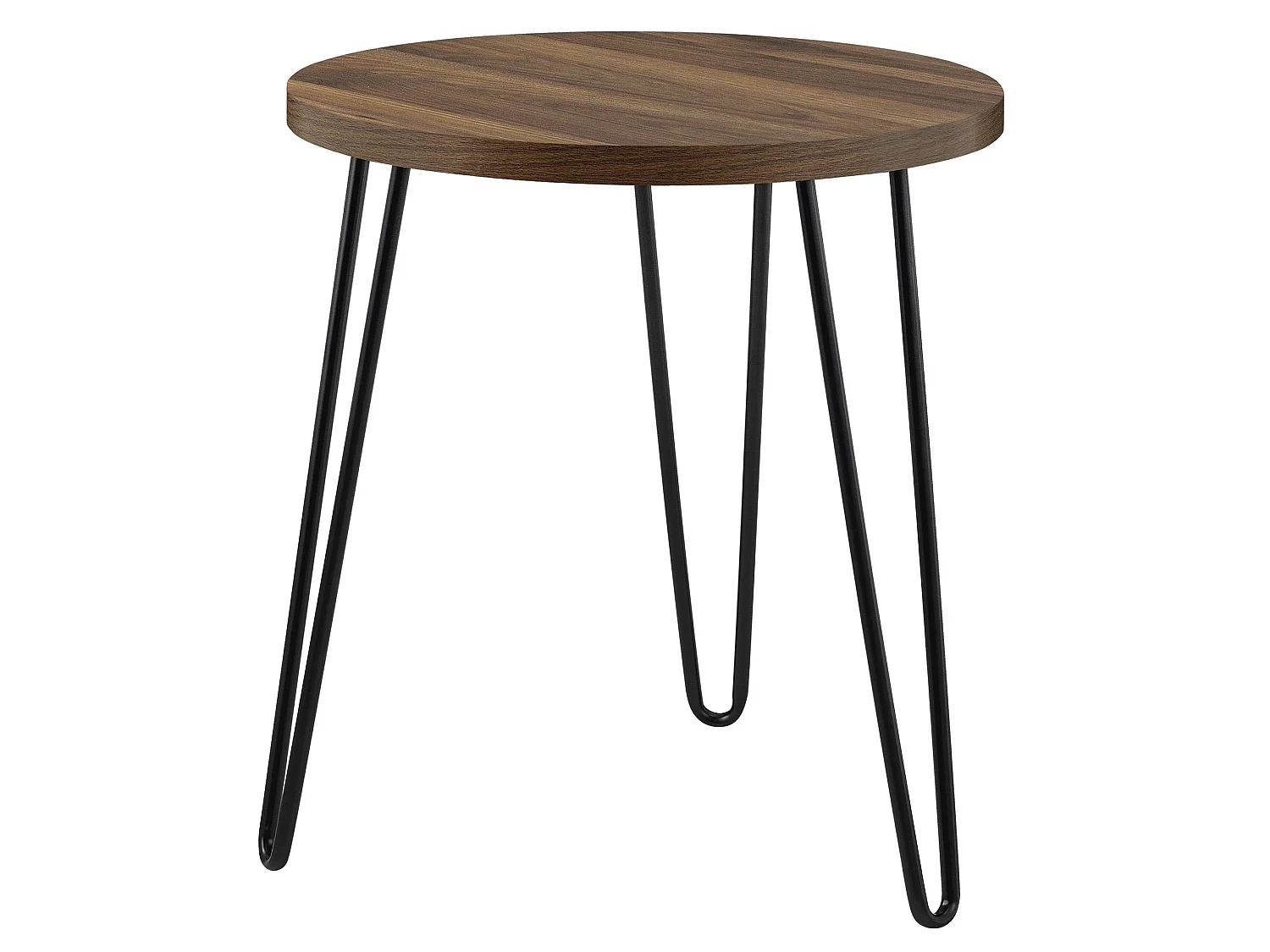 Owen | Table d'appoint carrée en couleur noyer