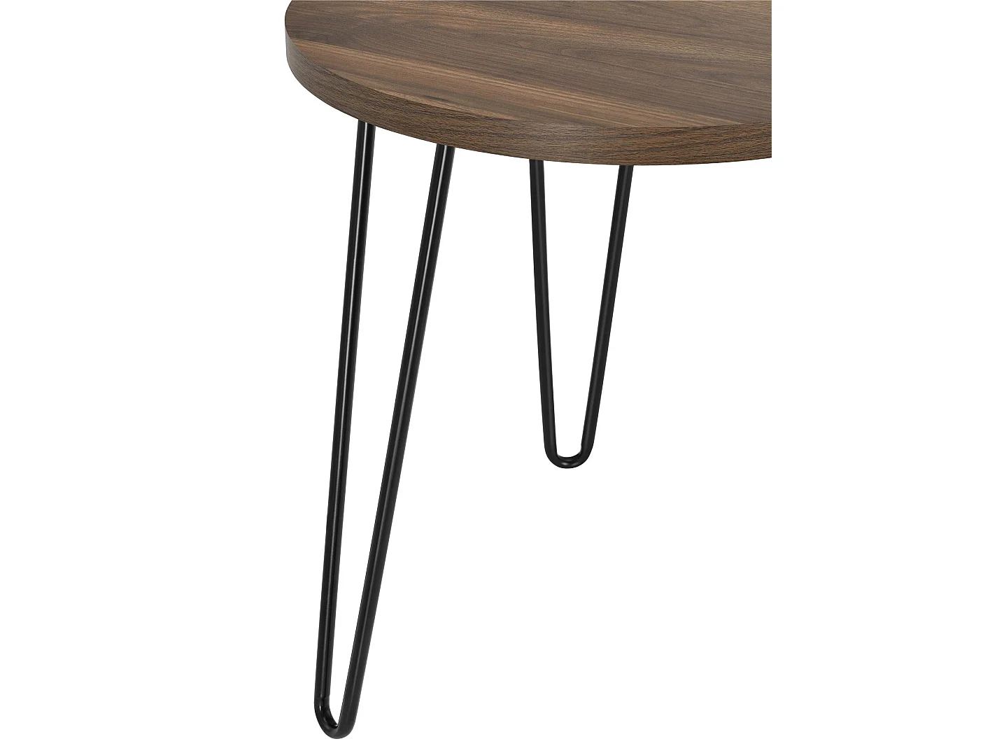 Owen | Table d'appoint carrée en couleur noyer