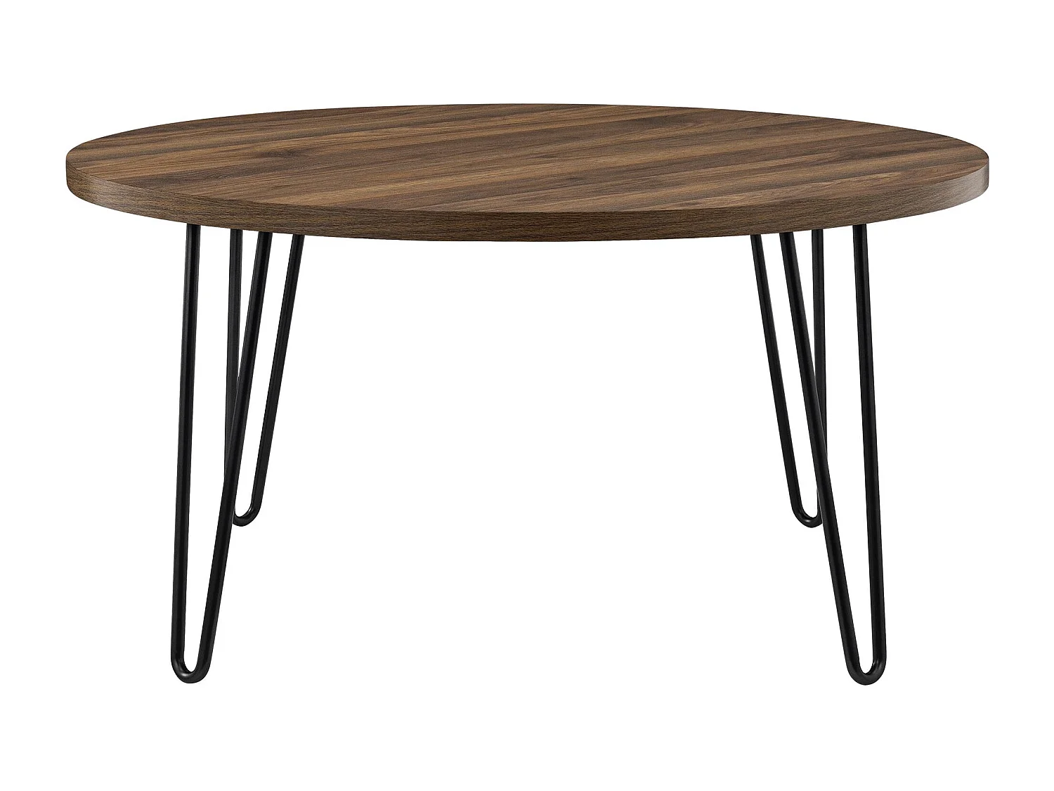 Endtable in gelamineerd spaanplaat walnoot