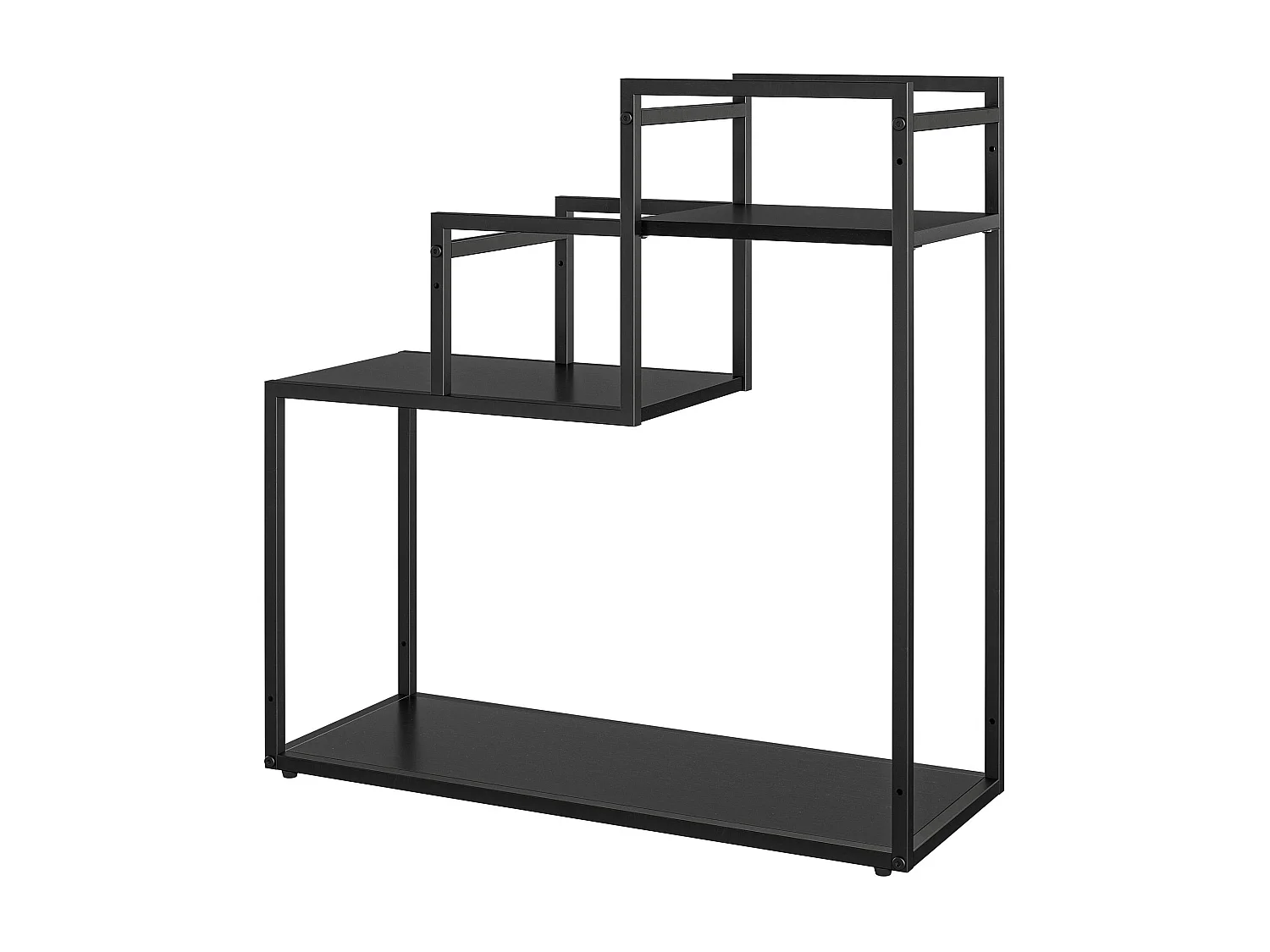 Weston | Support de plantes en aspect chêne noir