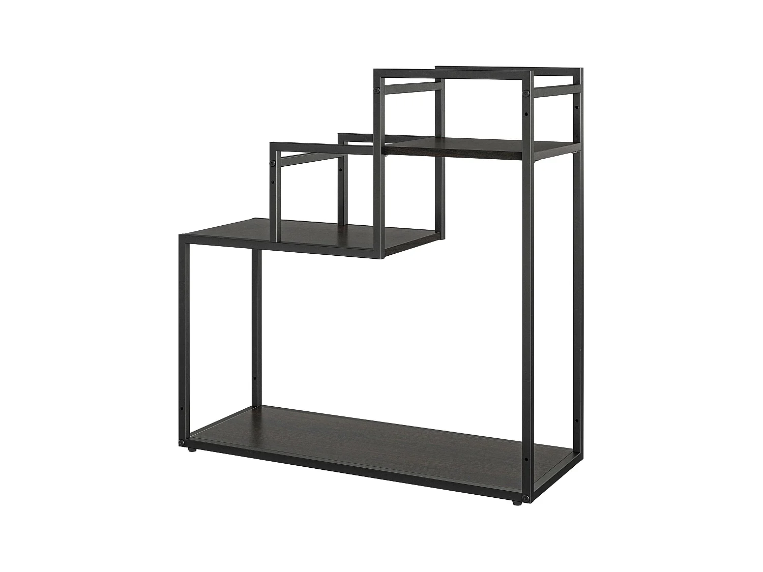 Weston | Support de plantes en aspect bois en couleur espresso