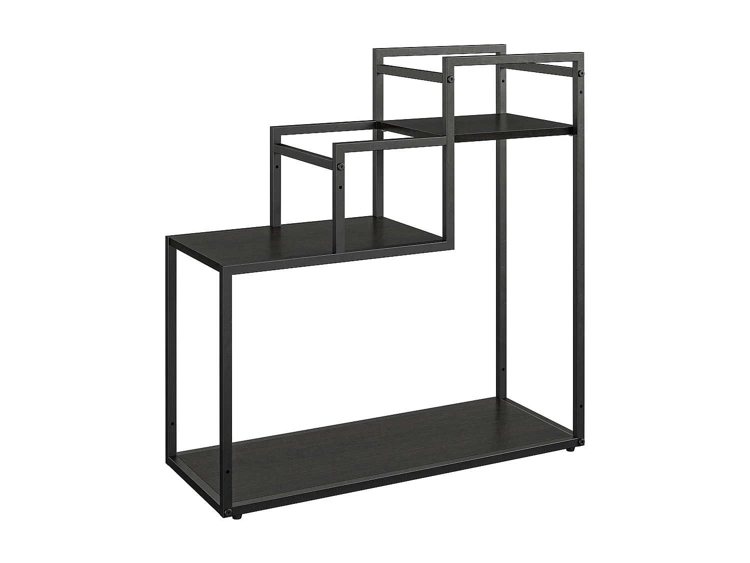 Weston | Support de plantes en aspect bois en couleur espresso