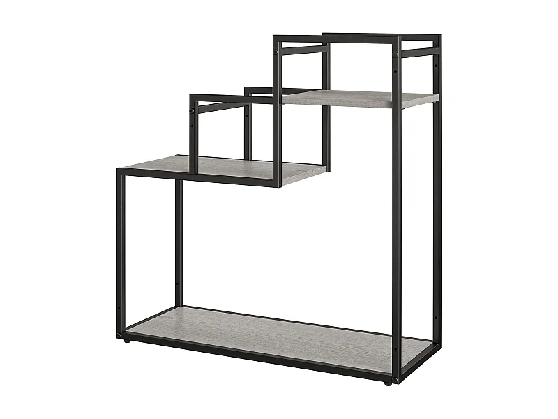 Weston | Soporte para plantas en efecto de madera natural