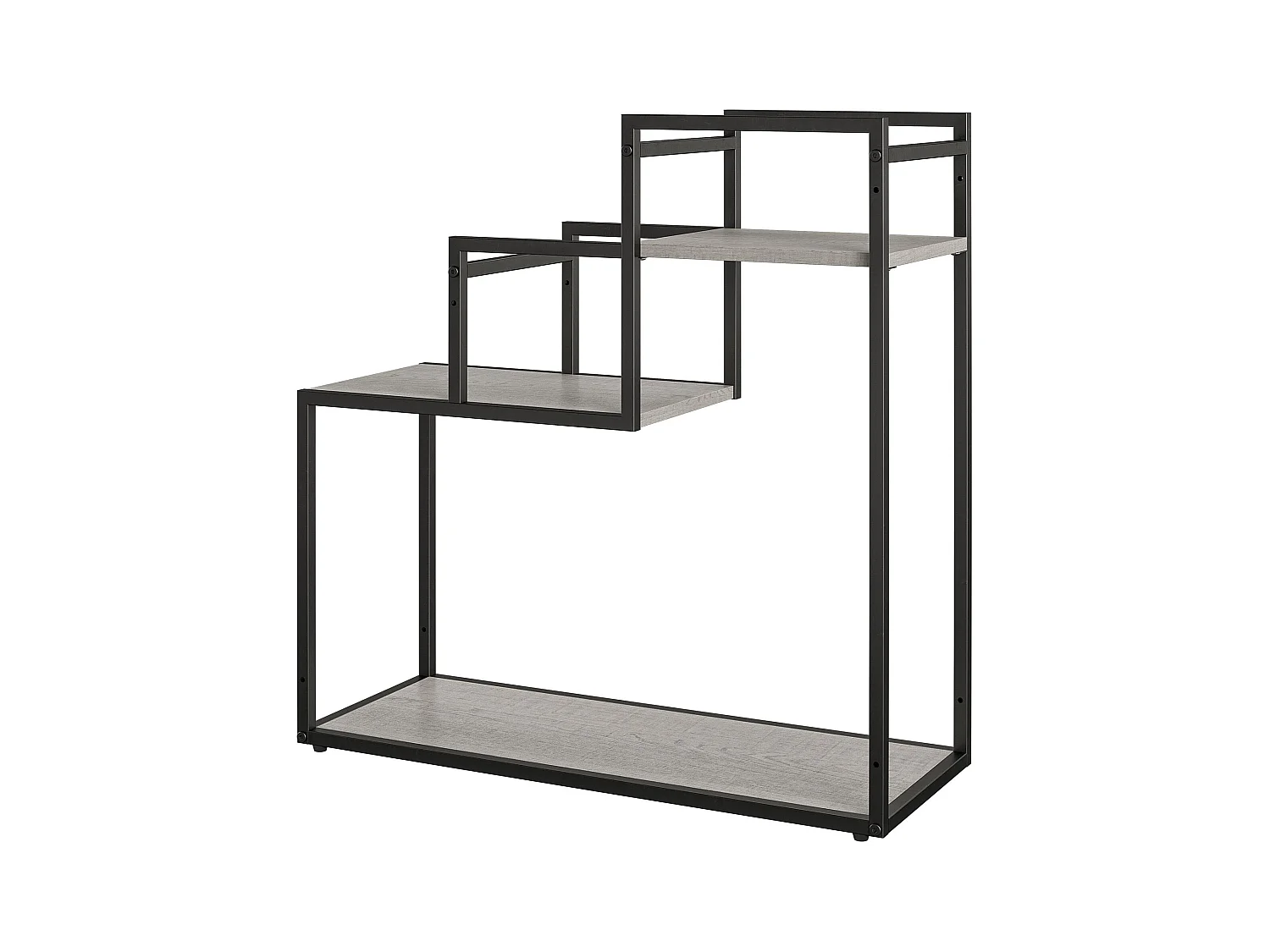 Weston | Support de plantes en aspect bois naturel