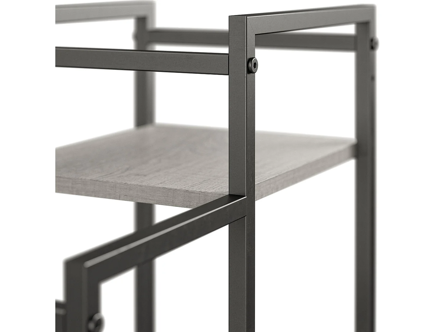 Weston | Soporte para plantas en efecto de madera natural