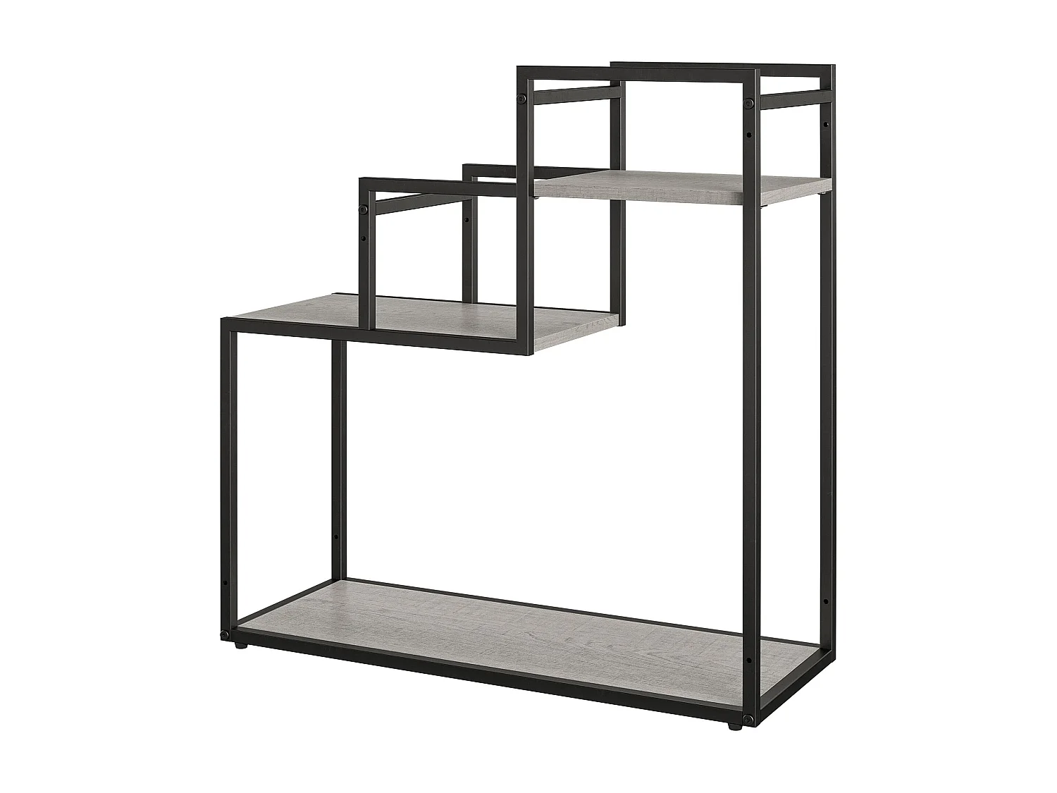 Weston | Support de plantes en aspect bois naturel