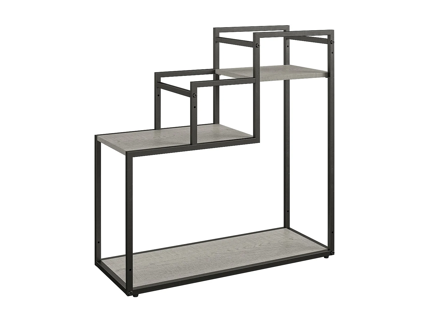 Weston | Support de plantes en aspect bois naturel