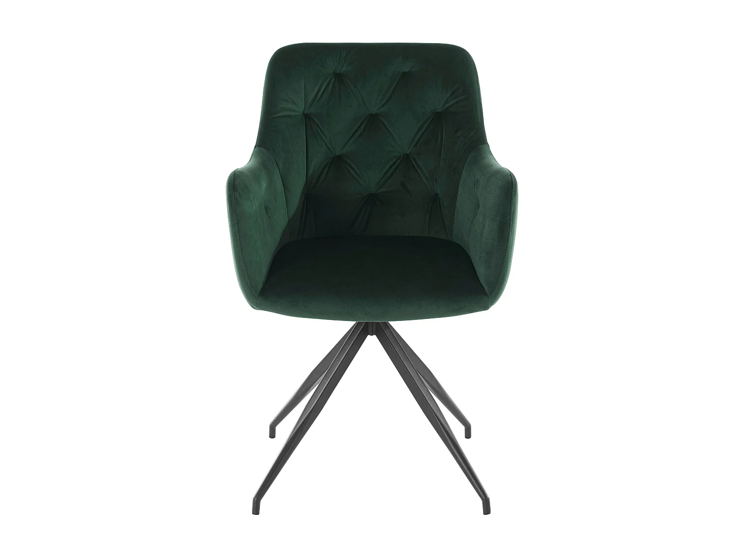 Sillón 2 PK Terciopelo Verde