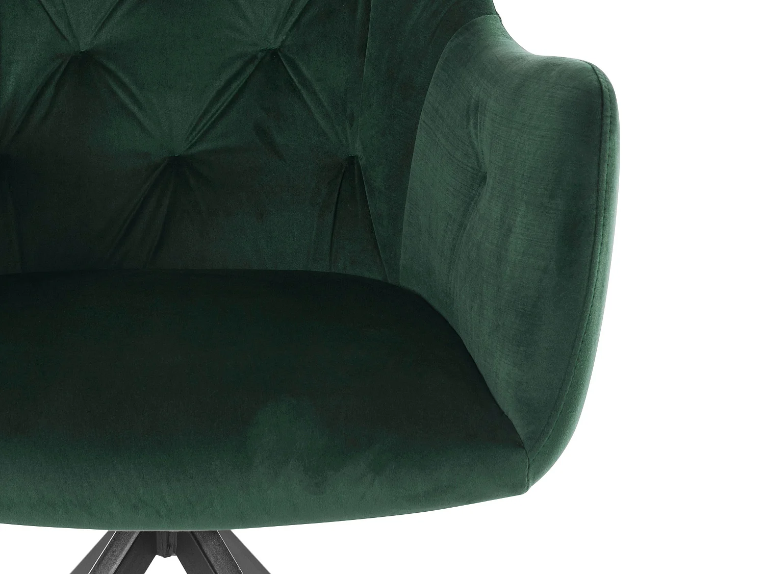 Sillón 2 PK Terciopelo Verde