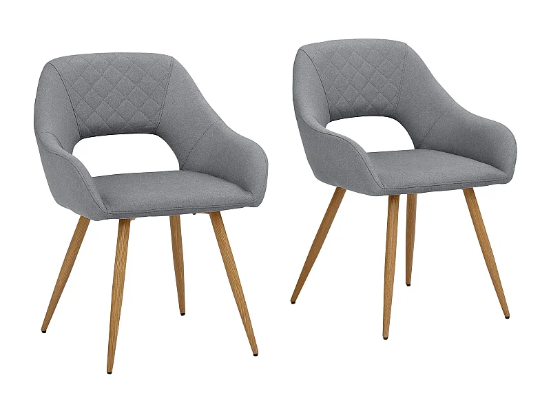 Fleur 2 | Chaise de salle à manger 2 Pack