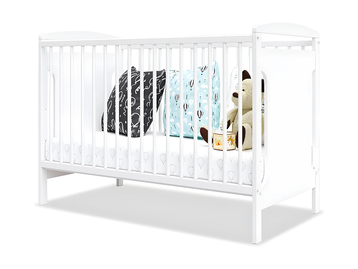 MINEA | Lit bébé évolutif MARGOT 60x120 cm (matelas non inclus)