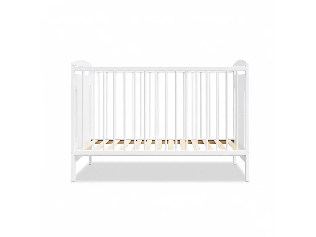 Lit bébé évolutif Margot blanc 60x 120 cm
