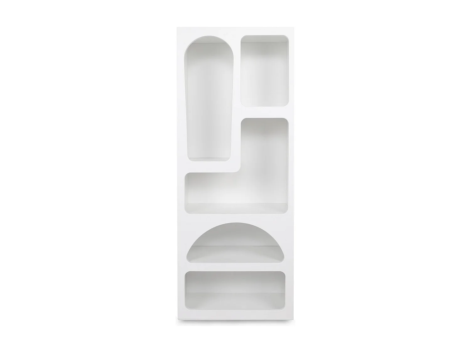 Etagère avec 5 niches - Blanc - LUELA