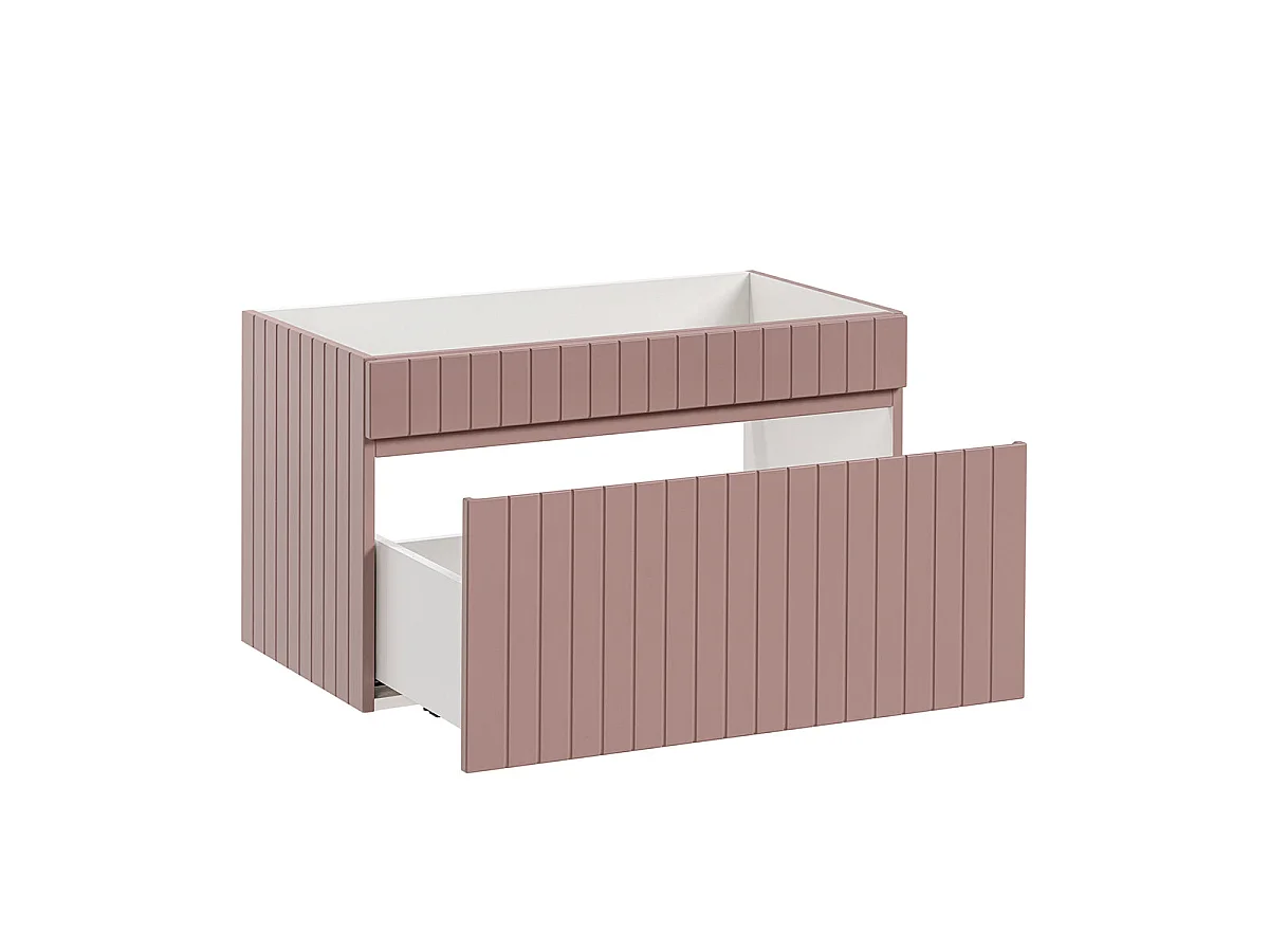 Onderbouw wastafel 80cm Zelie Roze