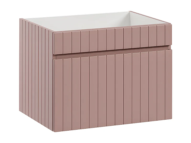 Mueble bajo lavabo 60cm Zelie Rosado
