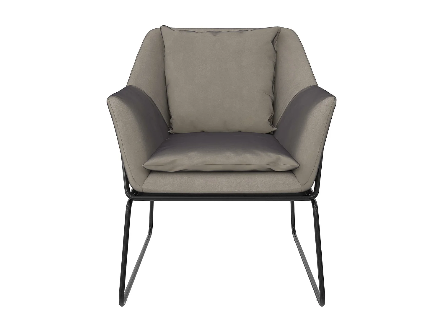Avery | Chaise en velours gris