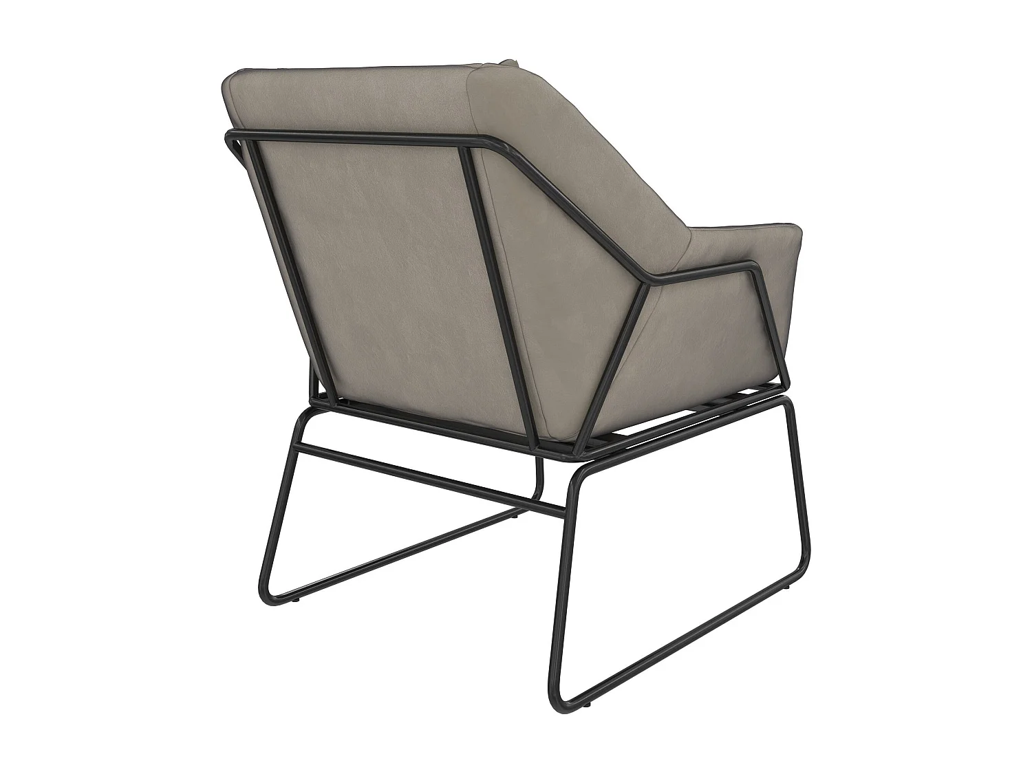 Avery | Chaise en velours gris