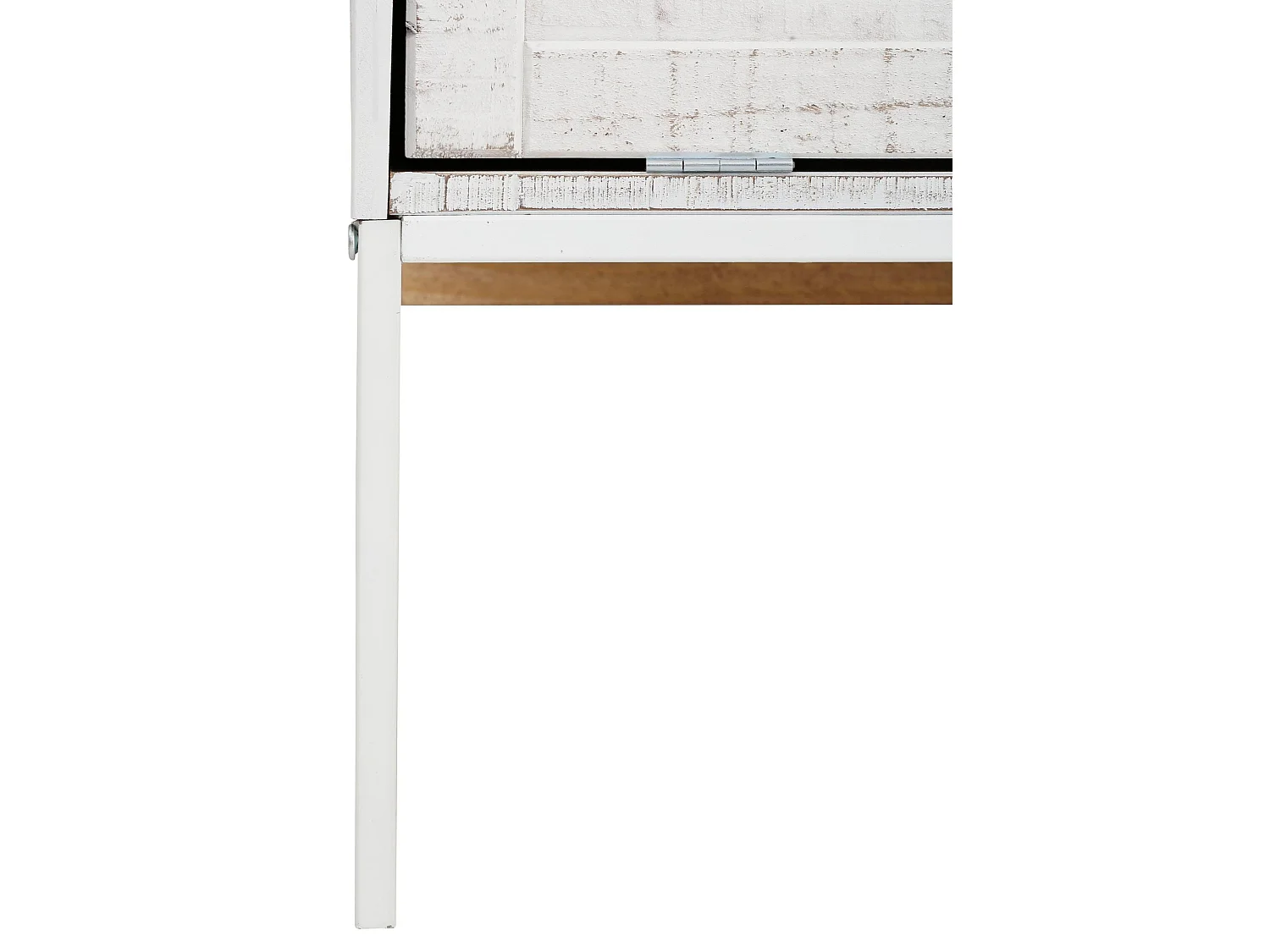 Freya | Móvel TV com 3 portas de abrir em Pinho Creme Branco