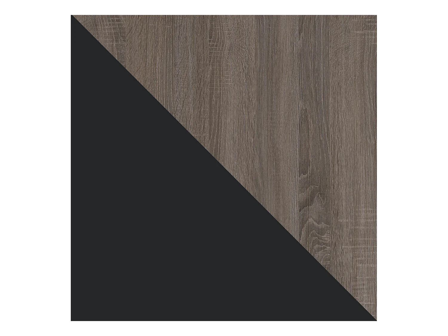 Carver | Table basse en aspect bois noir