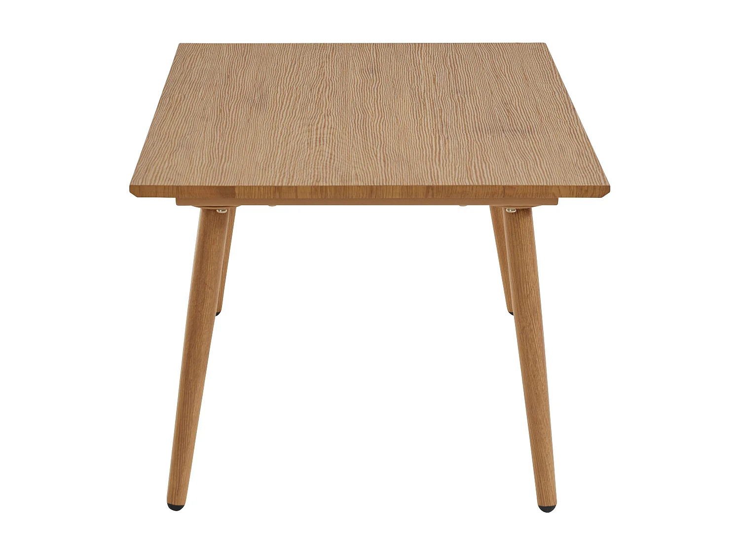 Mesa baja de roble gris