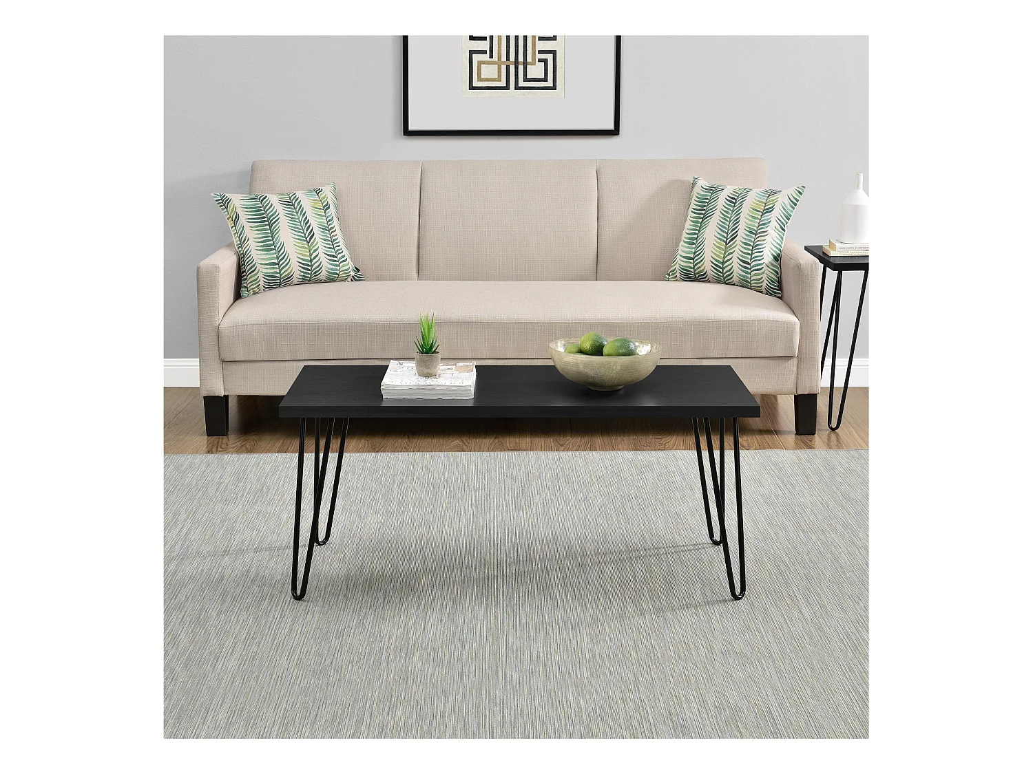 Owen | Mesa de Centro Retangular em Carvalho Preto