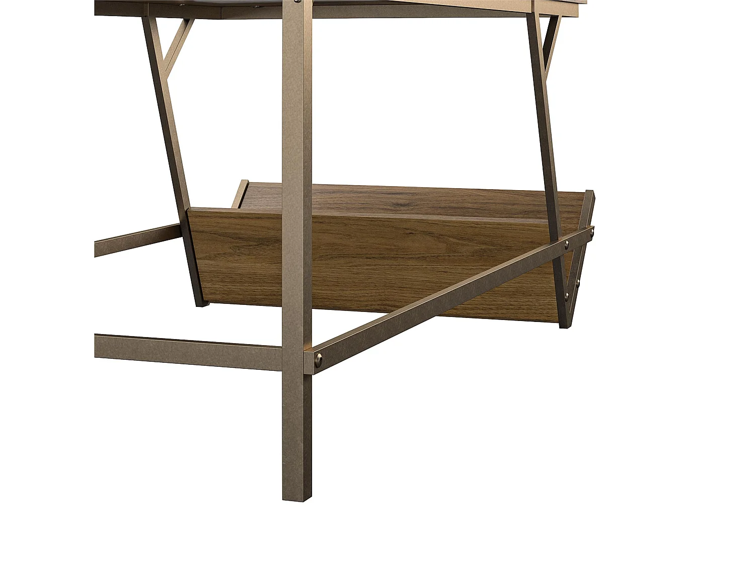 Regal | Salontafel in effet walnoot