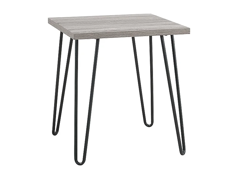 Owen | Beistelltisch in Eichenoptik Grau