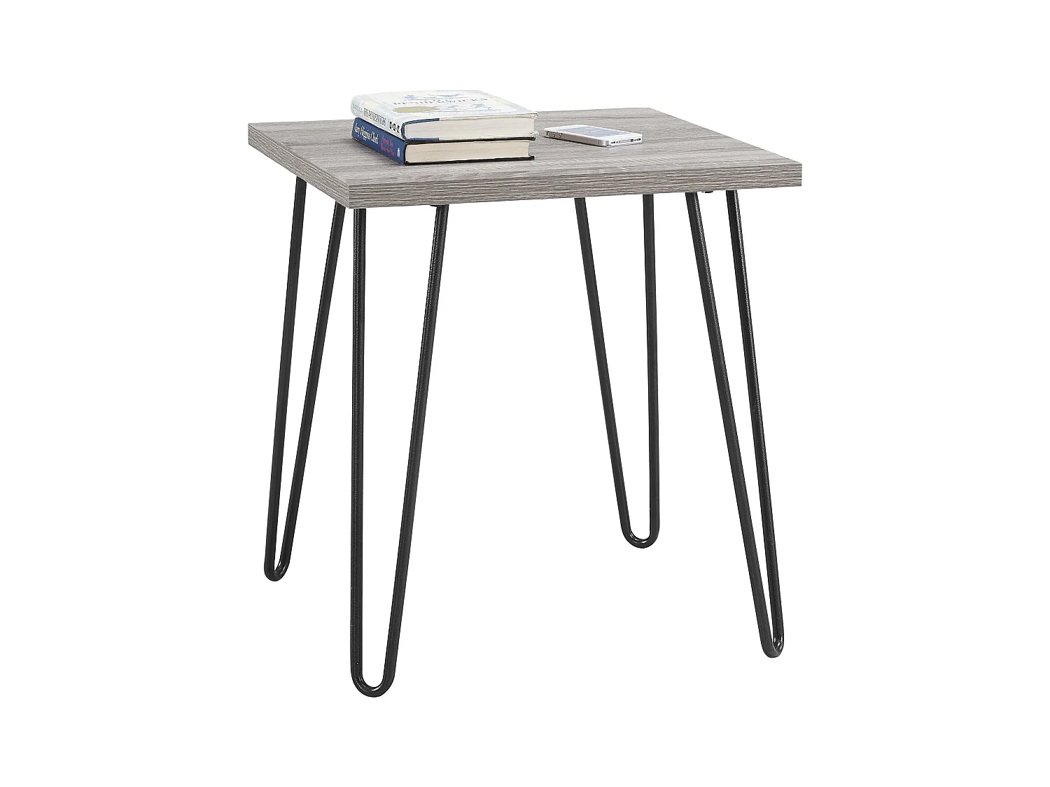 Owen | Bijzettafel in effet eiken grijz