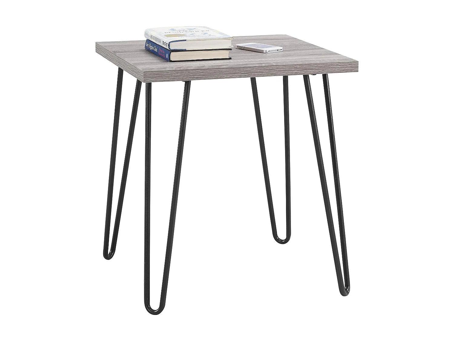 Owen | Table d'appoint en aspect chêne gris