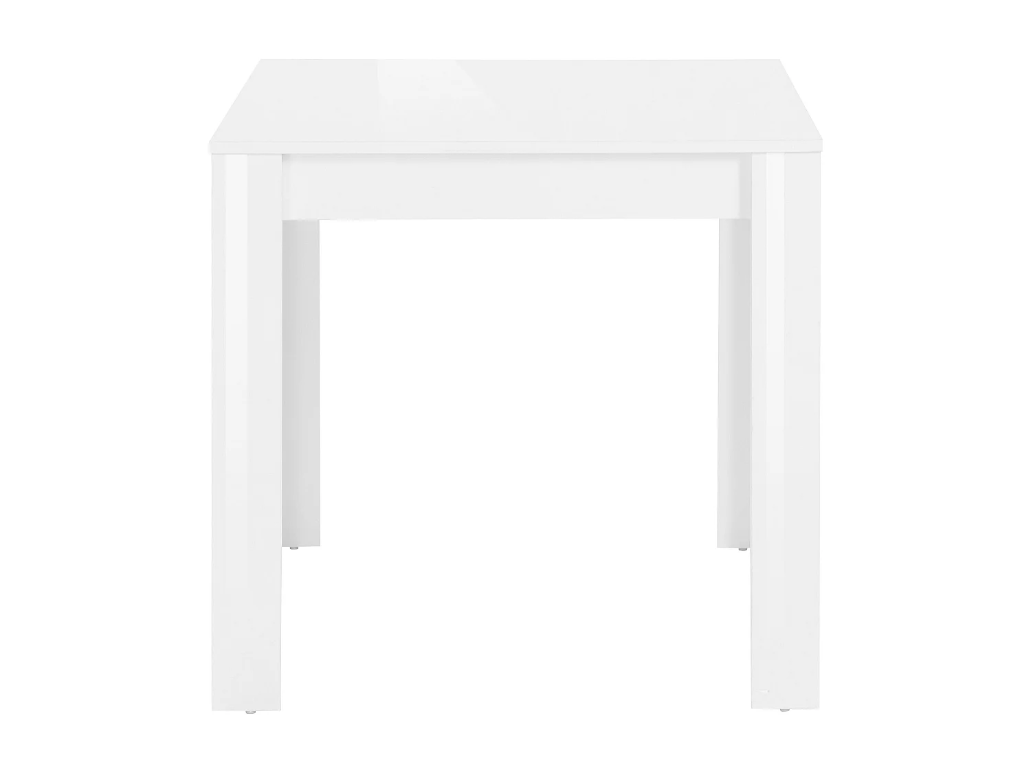 Lynn | Mesa de Jantar 80x80 cm em MDF Branco