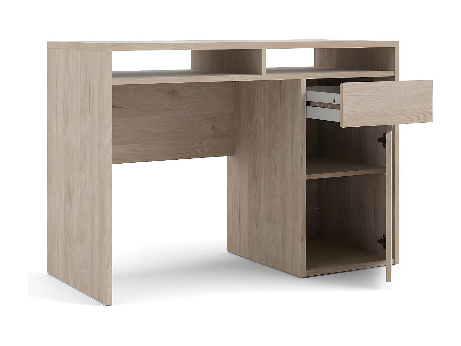 Fula bureau 1 lade en 1 deur Hickory decor.