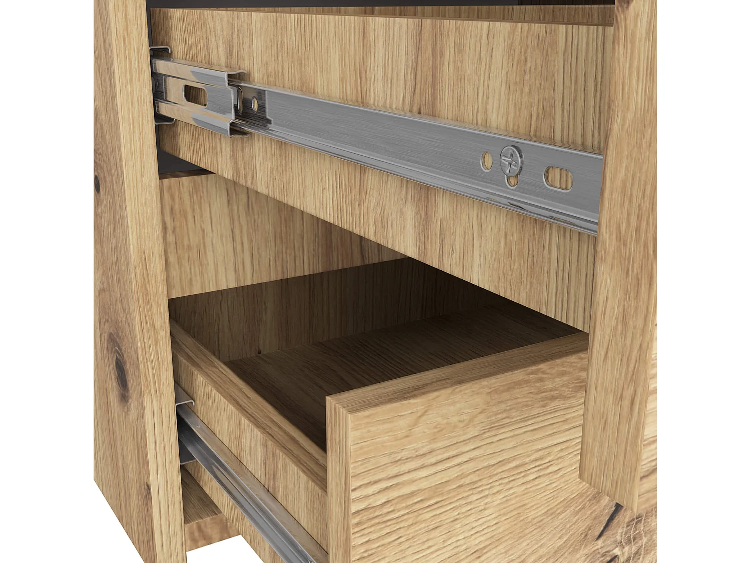 Cassettiera AKORD CL100 Cassettiera Quercia Artisan 100 cm 6 cassetti 100x35x57 cm