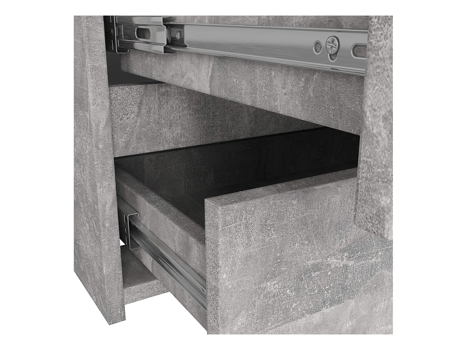 Komoda AKORD CL100 Szary Beton 100 cm 6 szuflad kolor Beton mat 100x35x57 cm