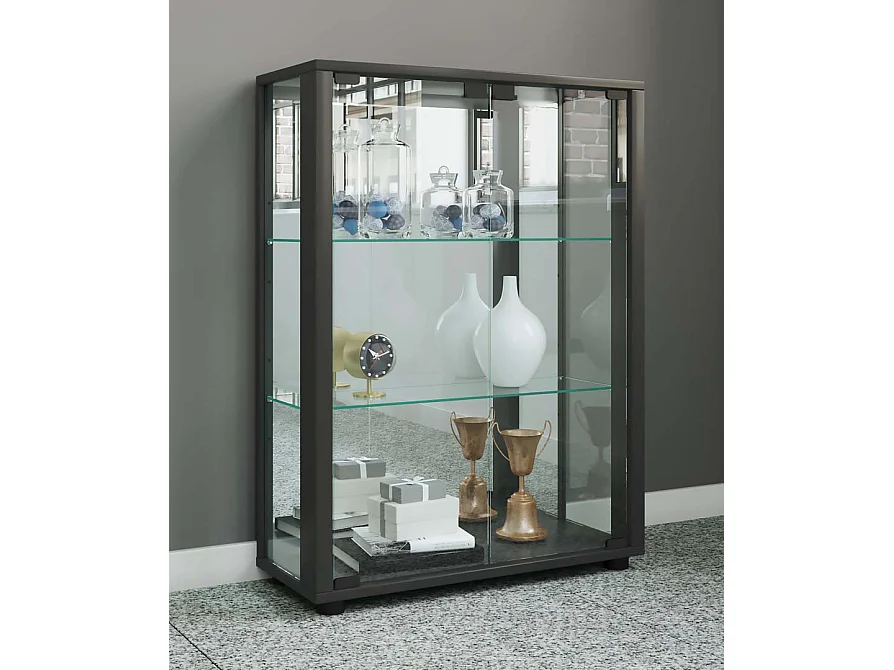 Szklany stojak prezentujący lustro Sintalo