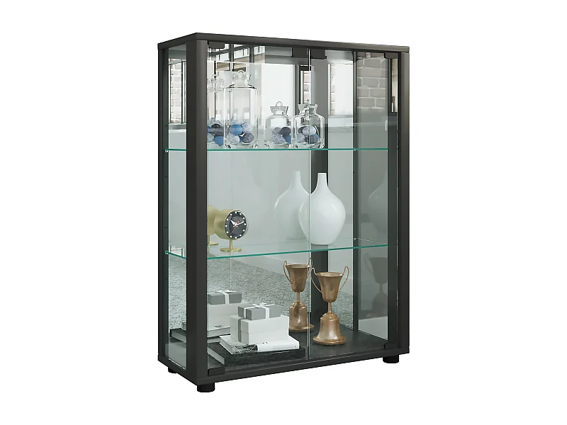 Standing cabinet Sintalo Black H. 80 x W. 60 x D. 25 cm