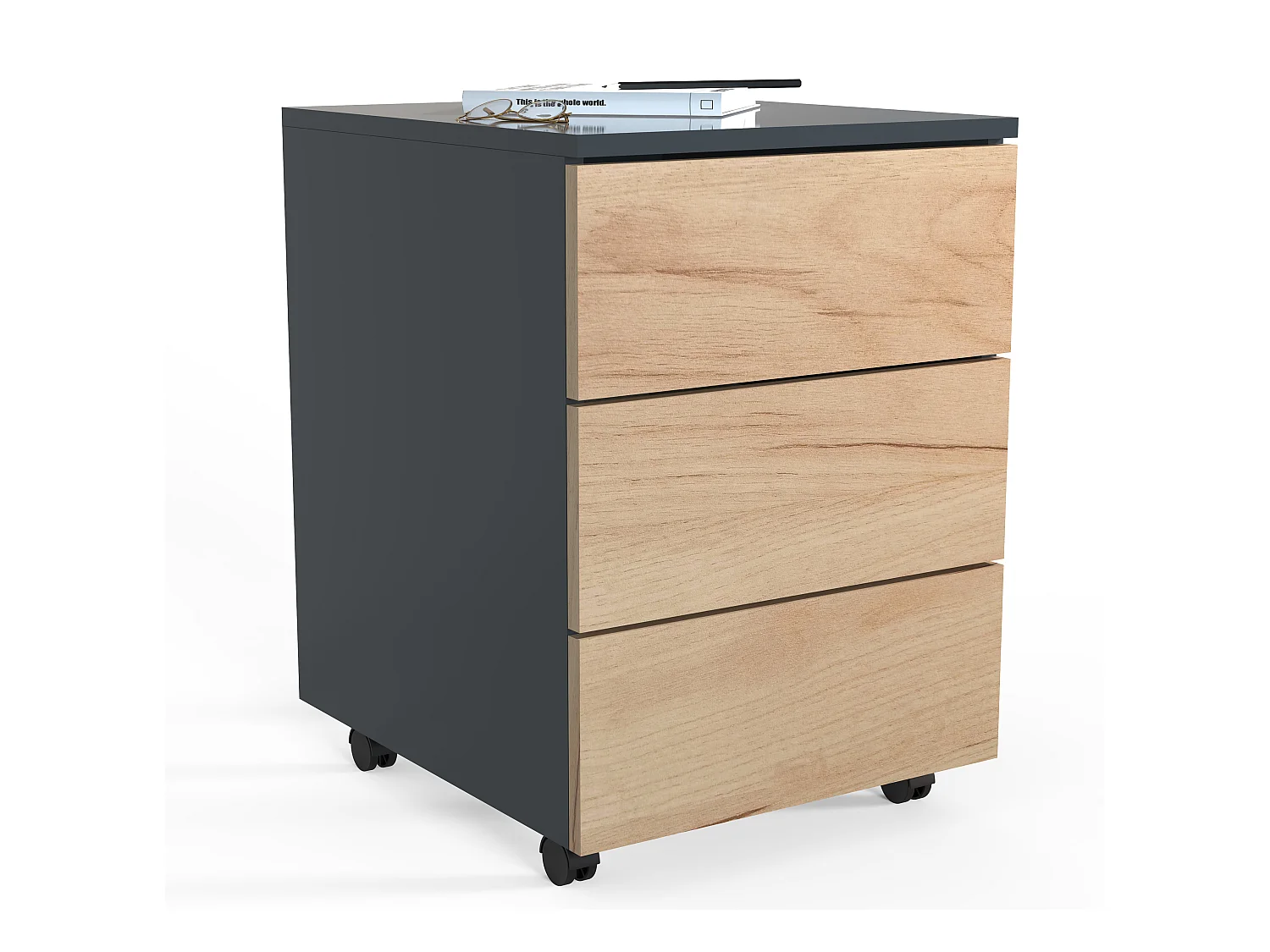 Rollcontainer Beistellcontainer Dalosa 70 cm