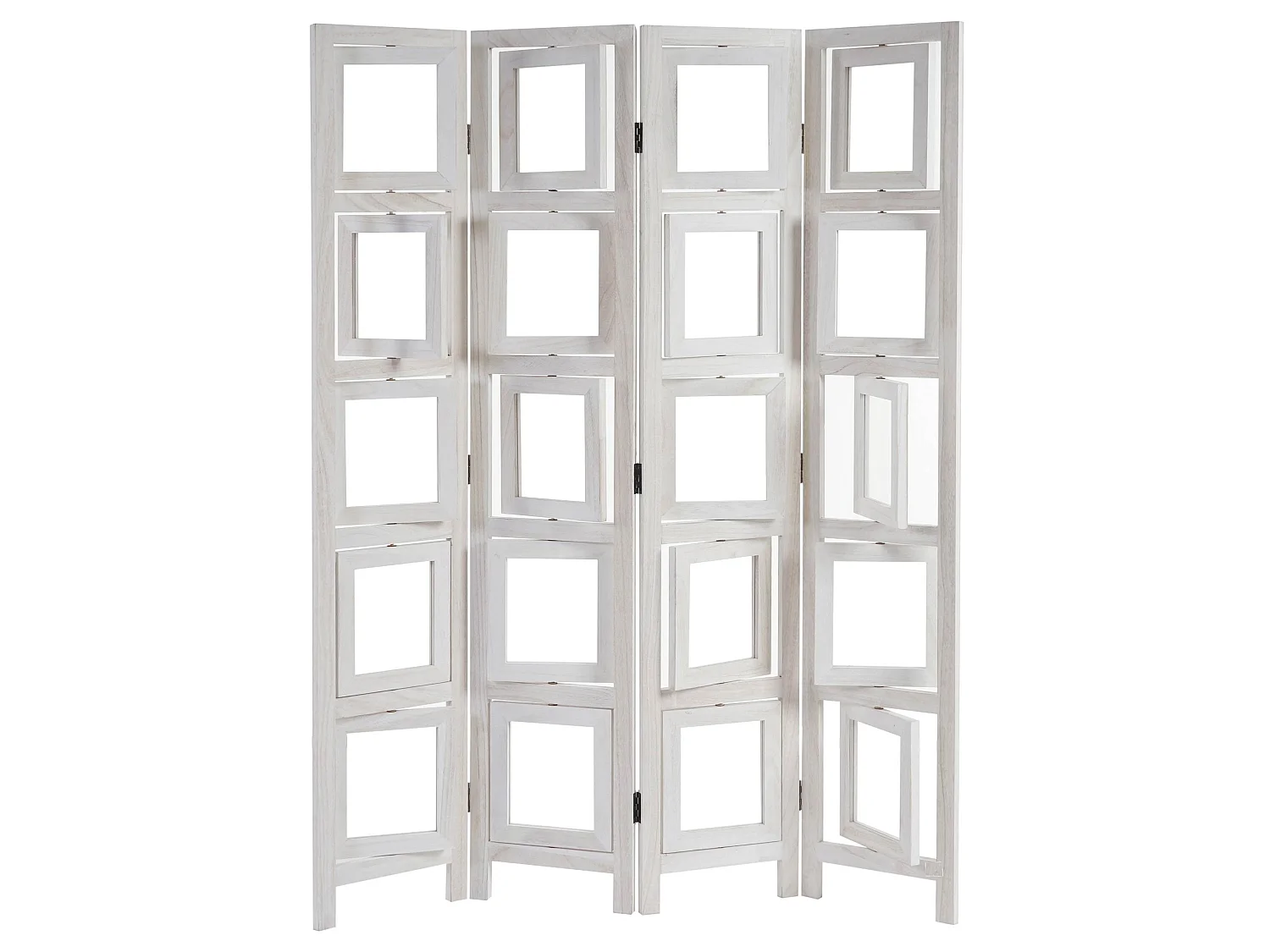 Paravent fotogalerij II,  wit