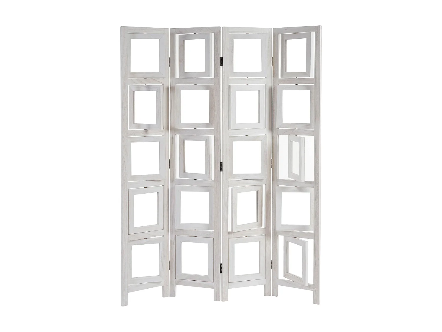 Paravent Galerie d'images II,  blanc