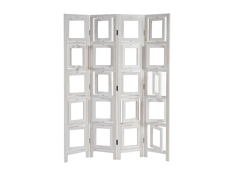 Paravent Bildgalerie II, Weiß