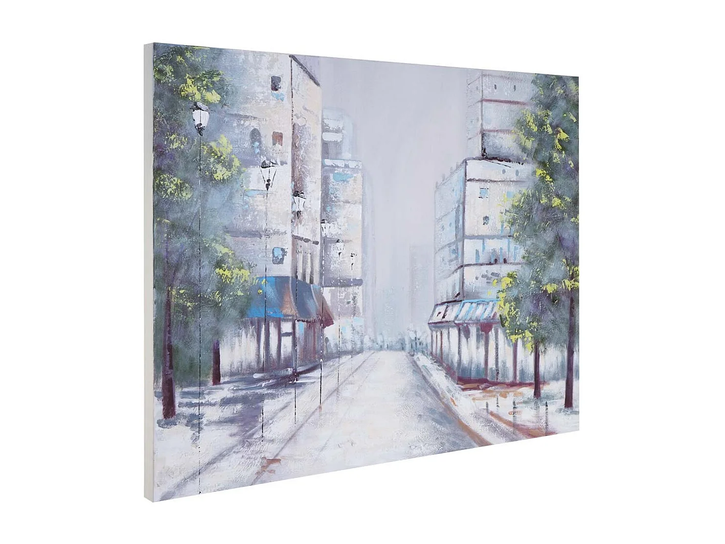 Ölgemälde Ortschaft handgemalt