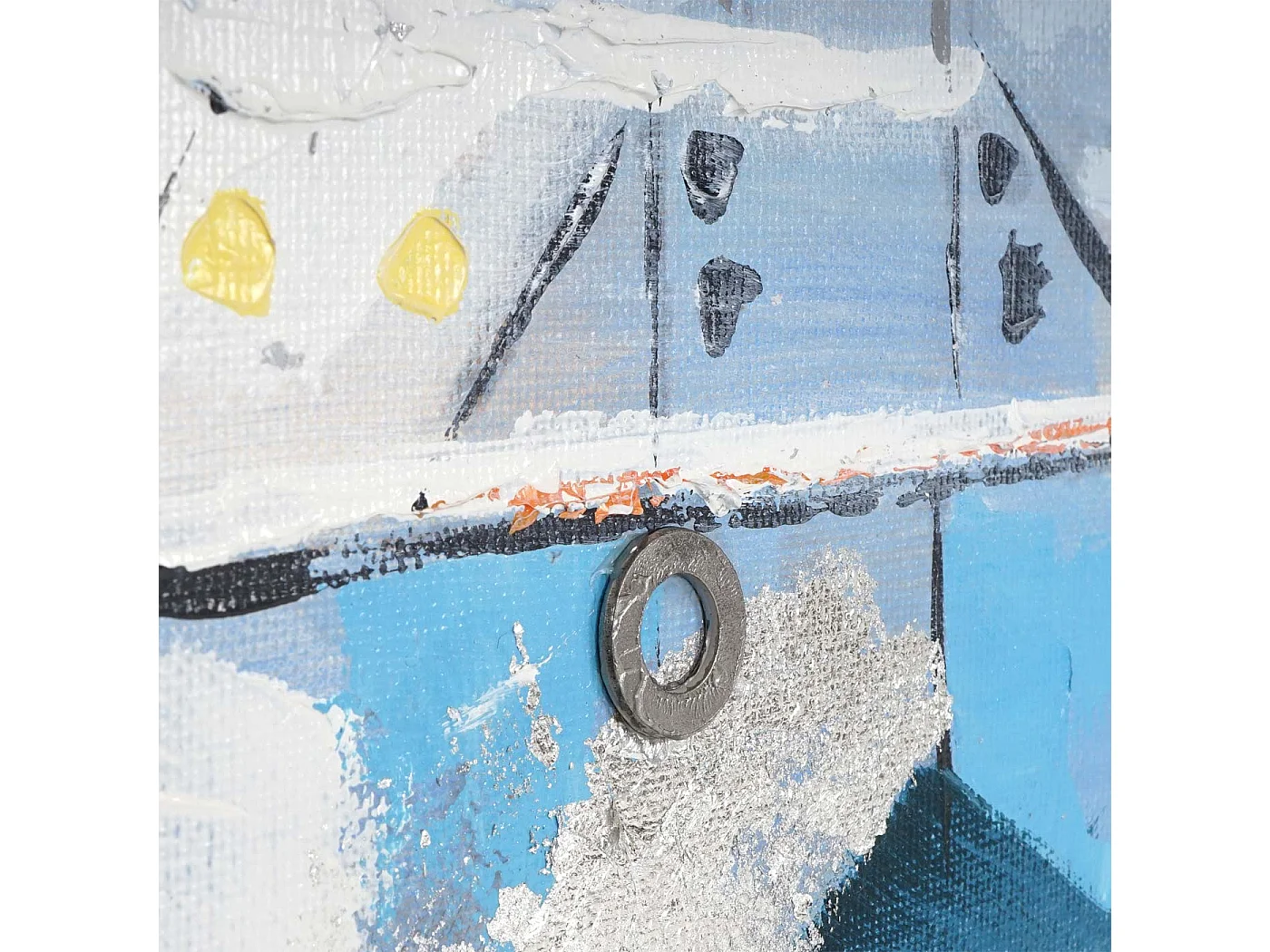 Ölgemälde Boote handgemalt