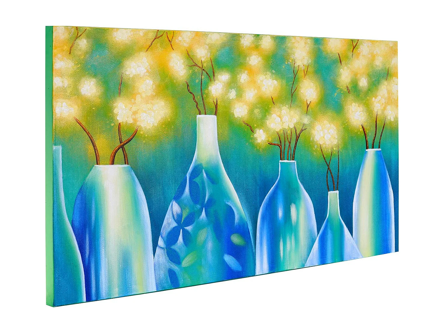 Peinture à l'huile Vases peints à la main