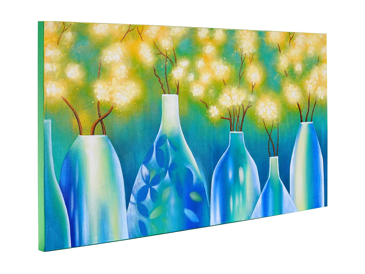 Ölgemälde Vasen handgemalt