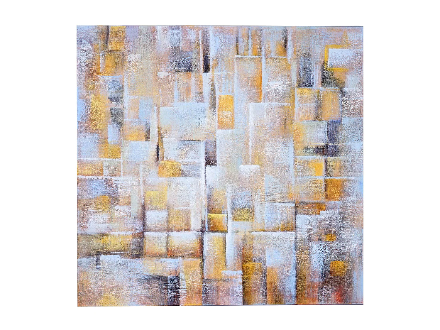 Peinture à l'huile Cubes peinte à la main