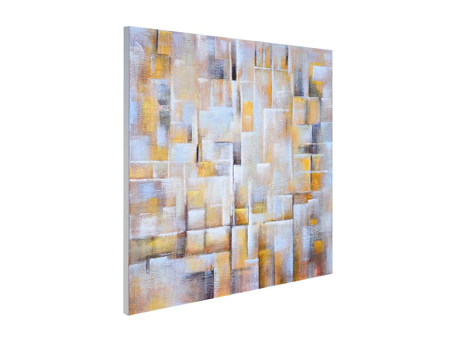 Peinture à l'huile Cubes peinte à la main