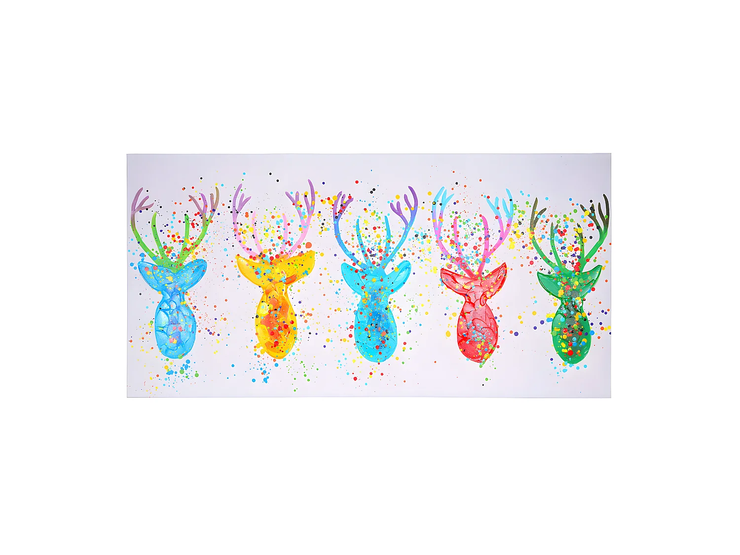 Olieverfschilderij Herten II, handgeschilderd