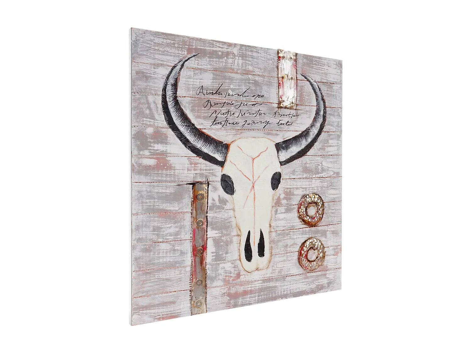 Olieverfschilderij Stier, handgeschilderd