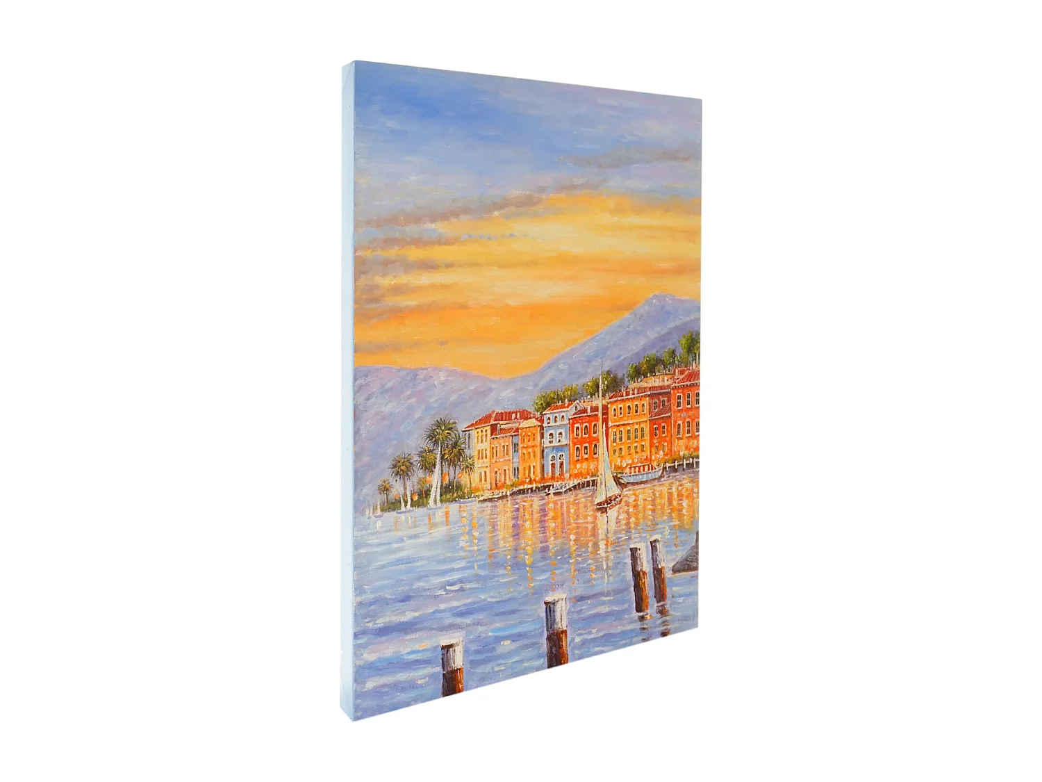 Peinture à l'huile réalisée à la main sur cÏ?te